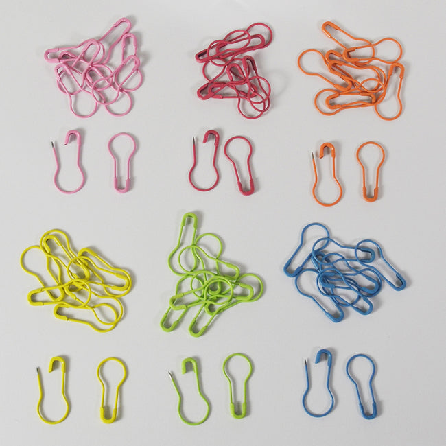 Rainbow Easy Open Lightbulb Stitch Markers (Pack of 60) Secondary image