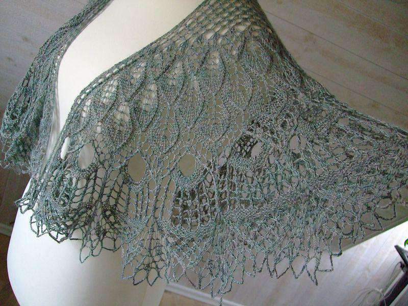 Renaissance Shawl by Anne-Lise Maigaard-Patterns-Anne-Lise Maigaard-Alpaca Direct