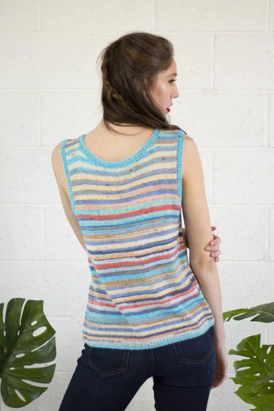 Sand &amp; Sky Tank by Rachel Brockman * Universal Yarn*-Patterns-Universal Yarns-Alpaca Direct