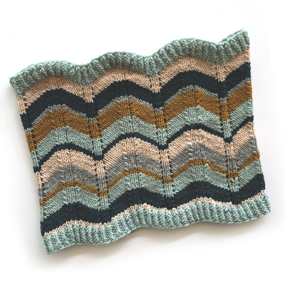 Scraptastic Cowl by Ambah O&#39;Brien-Patterns-Alpaca Direct-Alpaca Direct