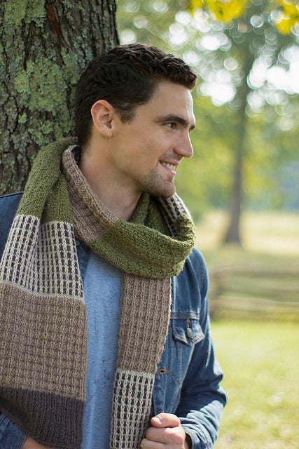 Shelter Scarf by Amy Gunderson *Universal Pattern*-Patterns-Universal Yarns-Alpaca Direct