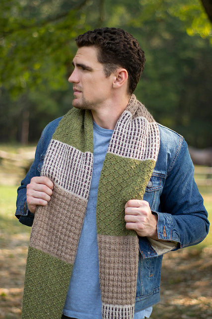 Shelter Scarf by Amy Gunderson *Universal Pattern*-Patterns-Universal Yarns-Alpaca Direct