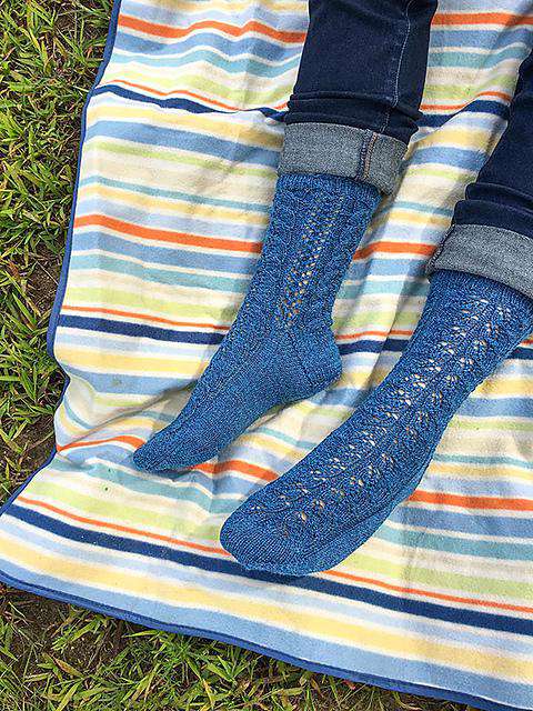 Shenandoah Socks by Brenda York-Patterns-Berroco-Alpaca Direct