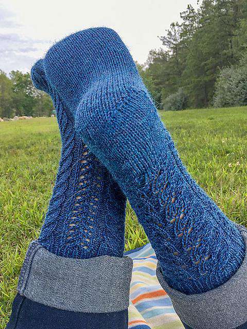 Shenandoah Socks by Brenda York-Patterns-Berroco-Alpaca Direct