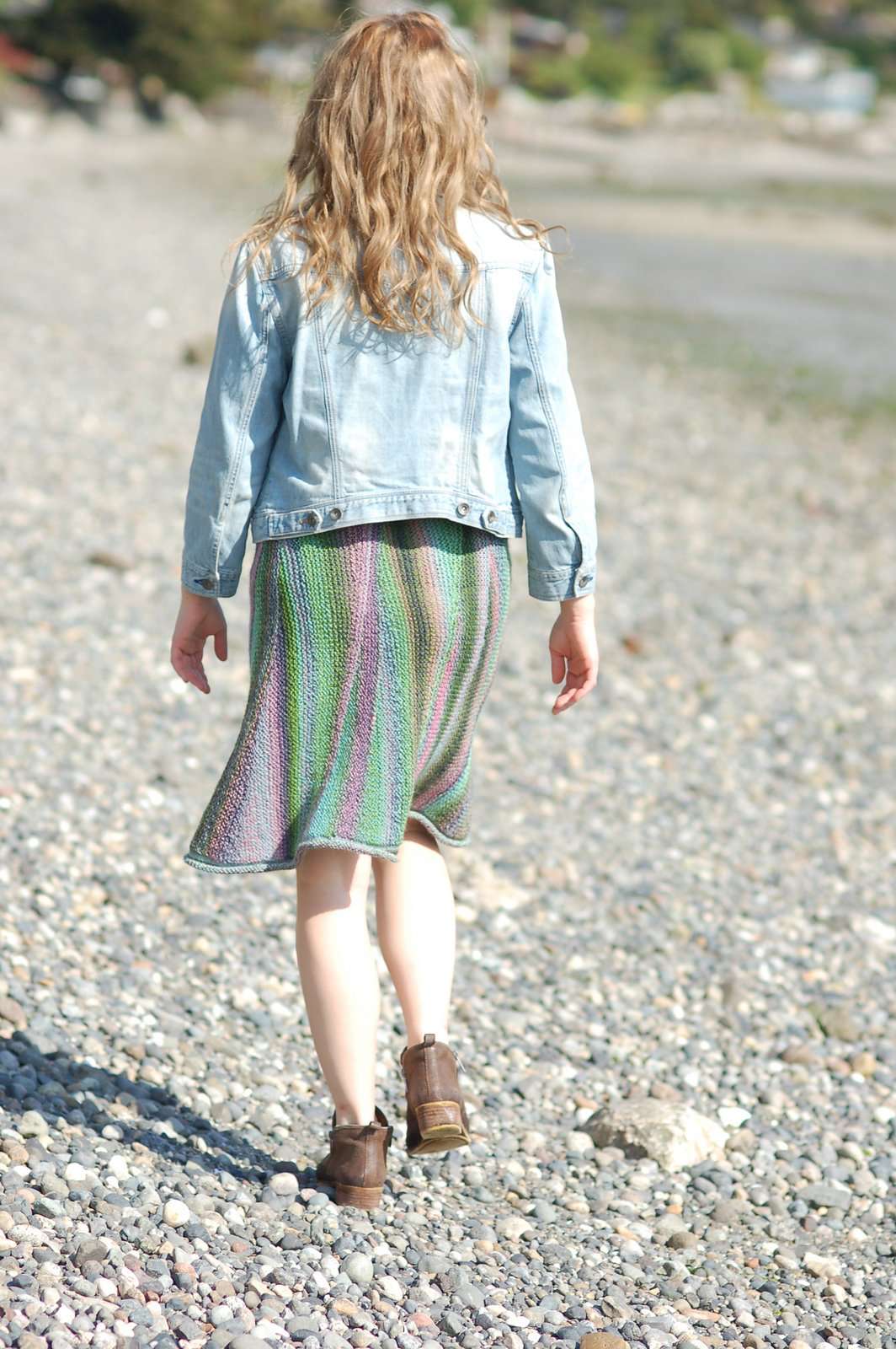 Slip On and Go Skirt by Karin Skacel-Patterns-Skacel-Alpaca Direct
