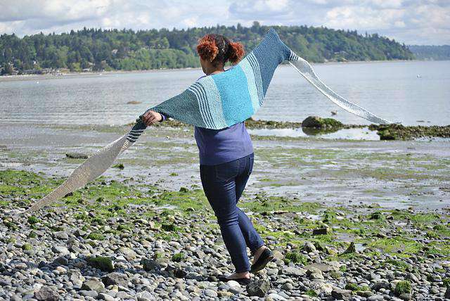 Slope Scarf by Katie Rempe-Patterns-Skacel-Alpaca Direct