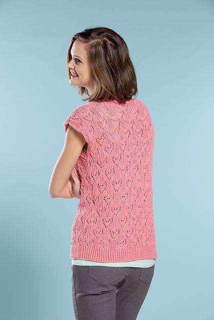 Love Lace Tee by Amy Gunderson-Patterns-Universal Yarns-Alpaca Direct