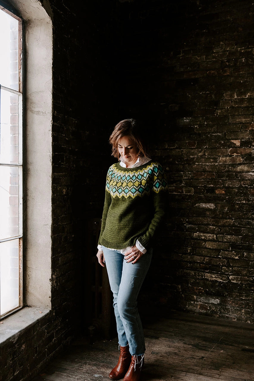 Sugarplum Sweater By Knitterella-Patterns-Alpaca Direct-Alpaca Direct