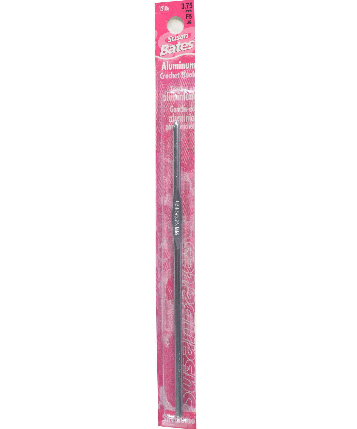 Susan Bates Silvalume 5.5" Crochet Hook-Needles-Susan Bates-US F 3.75 mm-Alpaca Direct
