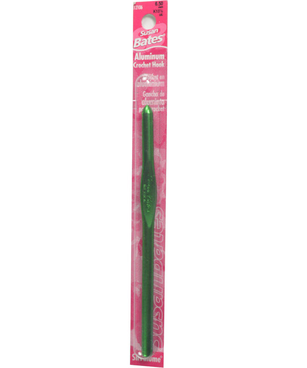 Susan Bates Silvalume 5.5" Crochet Hook-Needles-Susan Bates-US K, 6.5 mm-Alpaca Direct