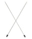 Quick Silver 10" Single Point Knitting Needles-Needles-Susan Bates-US 1, 2.25mm-Alpaca Direct