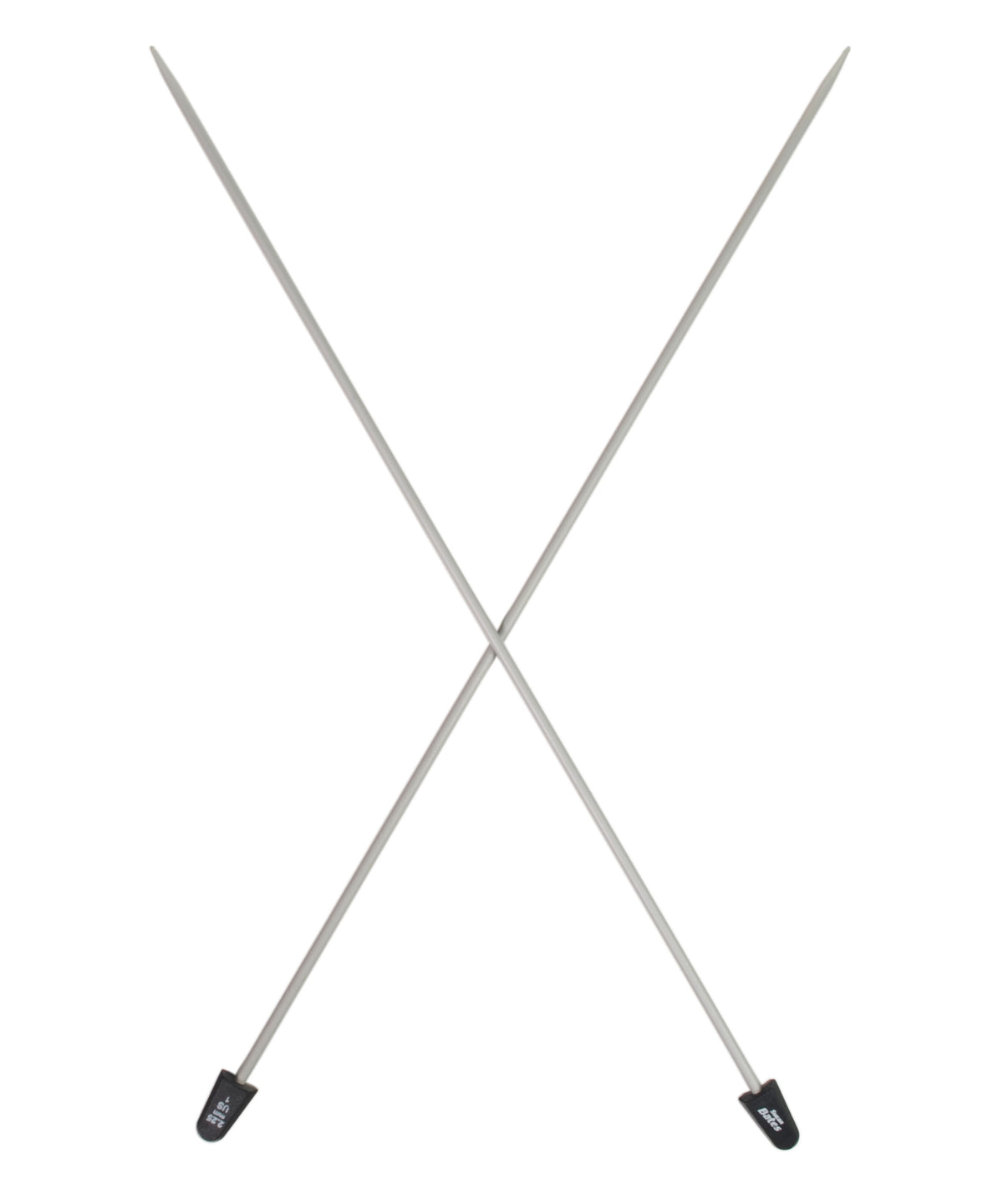 Quick Silver 10&quot; Single Point Knitting Needles-Needles-Susan Bates-US 1, 2.25mm-Alpaca Direct