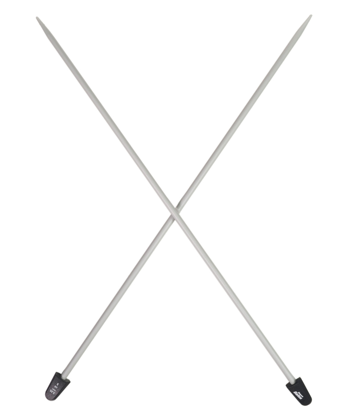 Quick Silver 10&quot; Single Point Knitting Needles-Needles-Susan Bates-US 3, 3.25mm-Alpaca Direct