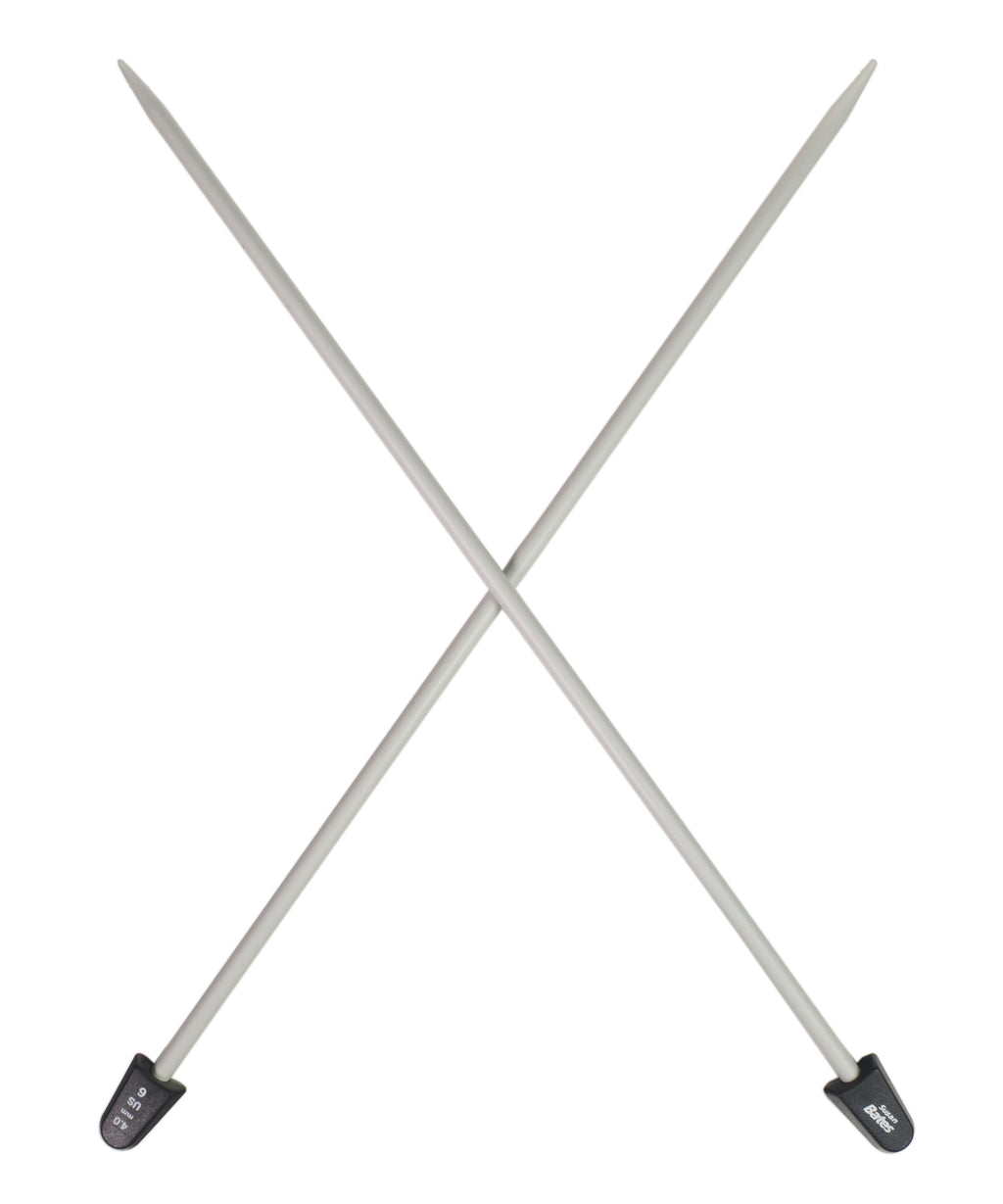 Quick Silver 10" Single Point Knitting Needles-Needles-Susan Bates-US 6, 4.00mm-Alpaca Direct