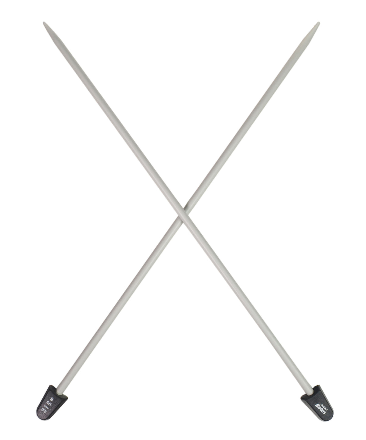 Quick Silver 10&quot; Single Point Knitting Needles-Needles-Susan Bates-US 6, 4.00mm-Alpaca Direct