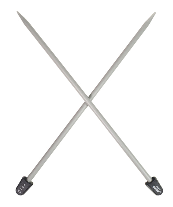 Quick Silver 10" Single Point Knitting Needles-Needles-Susan Bates-US 9, 5.50mm-Alpaca Direct