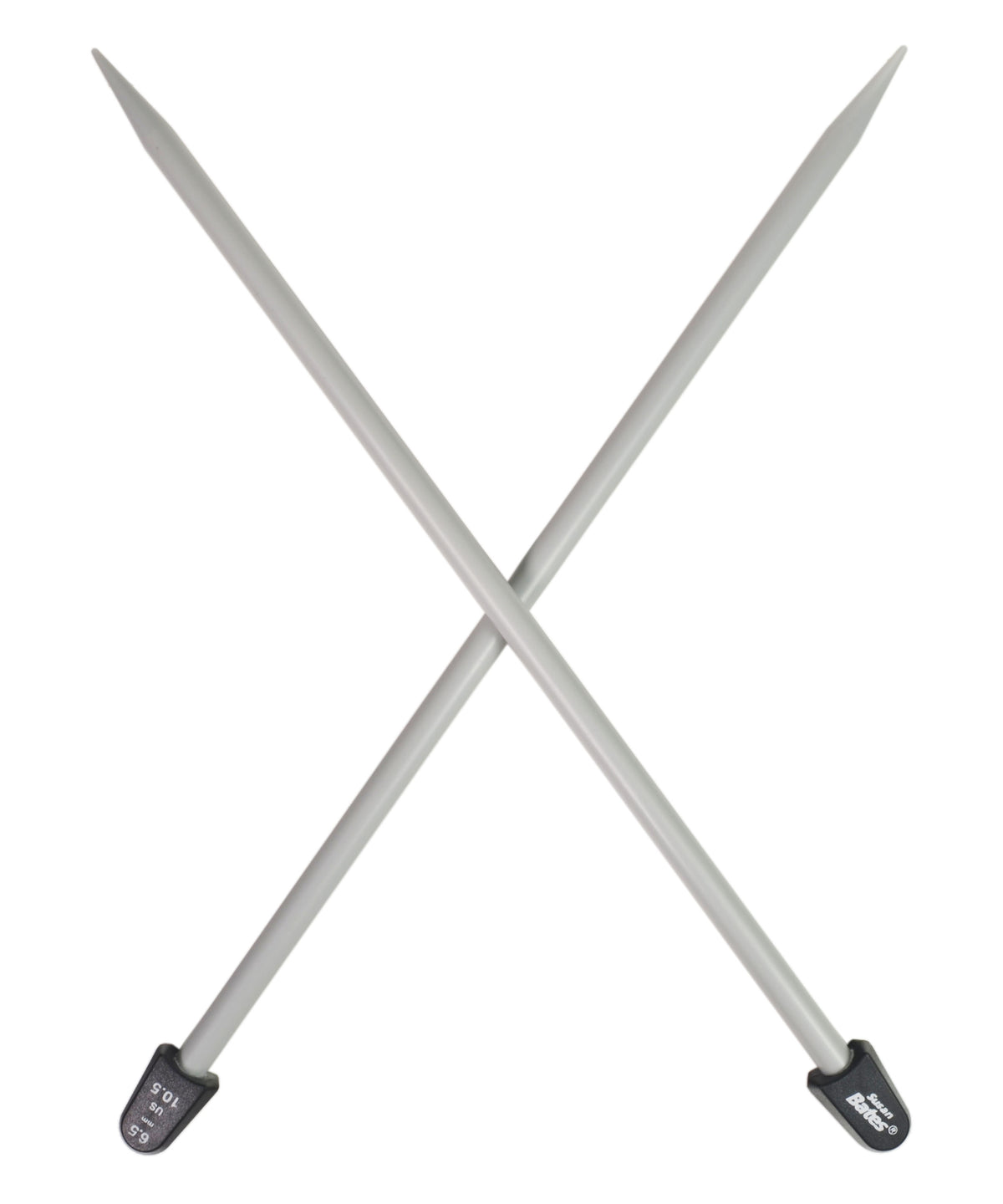 Quick Silver 10" Single Point Knitting Needles-Needles-Susan Bates-US 10.5, 6.5mm-Alpaca Direct