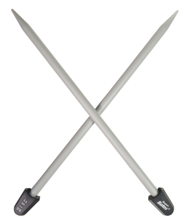 Quick Silver 10" Single Point Knitting Needles-Needles-Susan Bates-US 11, 8.00mm-Alpaca Direct
