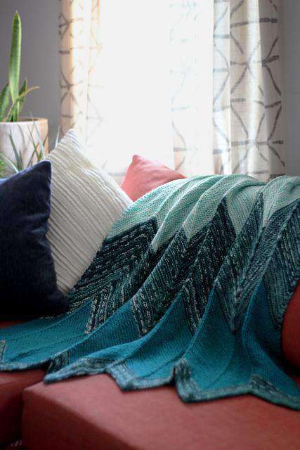Taku Throw Designed by Universal Yarn Design Team-Patterns-Universal Yarns-Alpaca Direct