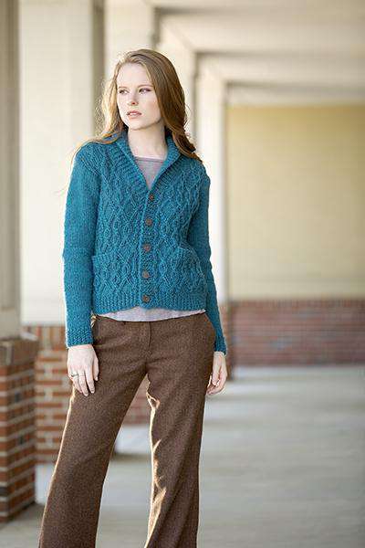 Tallulah Cardigan by Amy Gunderson-Patterns-Universal Yarns-Alpaca Direct