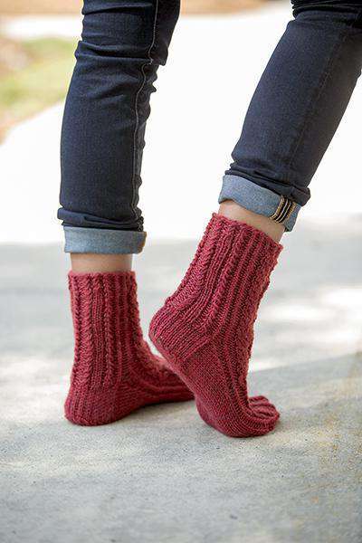 Tillery Socks by Amy Gunderson-Patterns-Universal Yarns-Alpaca Direct