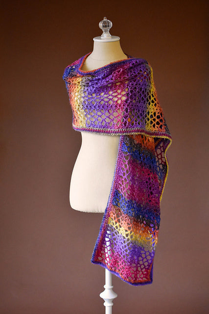 Tropical Crochet Wrap by Universal Design Team-Patterns-Universal Yarns-Alpaca Direct
