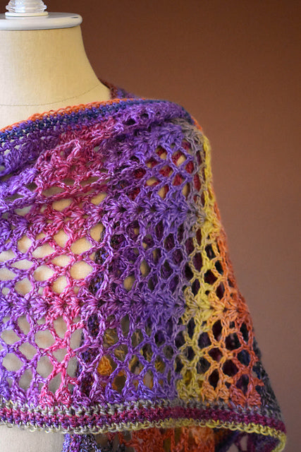 Tropical Crochet Wrap by Universal Design Team-Patterns-Universal Yarns-Alpaca Direct