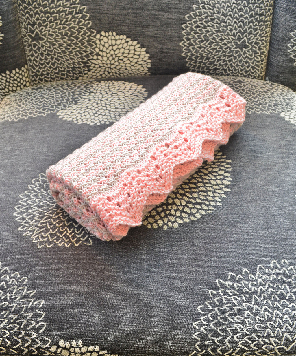 Twinkle Star Baby Blanket by Kelley Hobart-Patterns-Alpaca Direct-Alpaca Direct