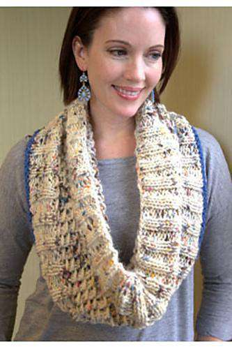 F585 Cowl by Plymouth Yarn Design Studio-Patterns-Plymouth Yarn-Alpaca Direct