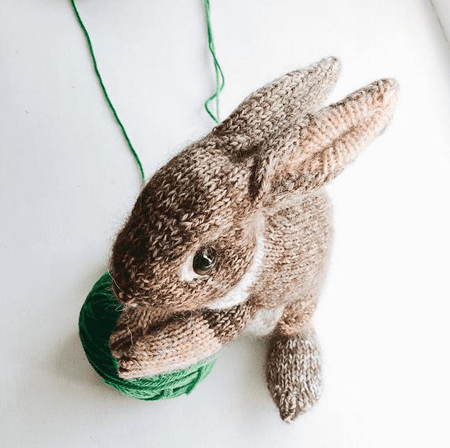 Wild Rabbit by Claire Garland-Patterns-Claire Garland-Alpaca Direct