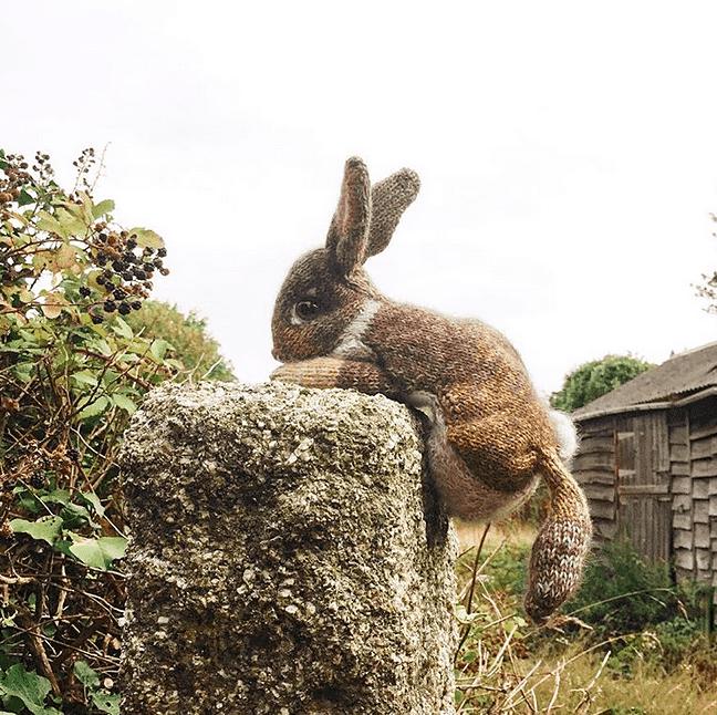 Wild Rabbit by Claire Garland-Patterns-Claire Garland-Alpaca Direct
