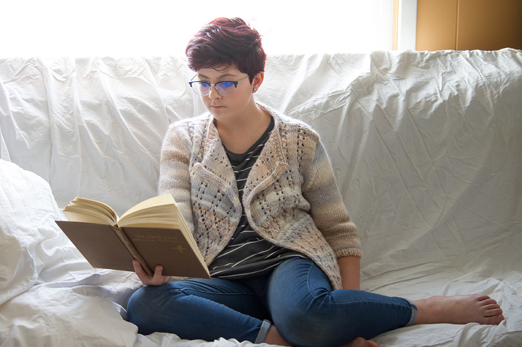 Wrapped in Lace Cardigan by Meghan Jones *Pattern*-Patterns-Meghan Jones-Alpaca Direct