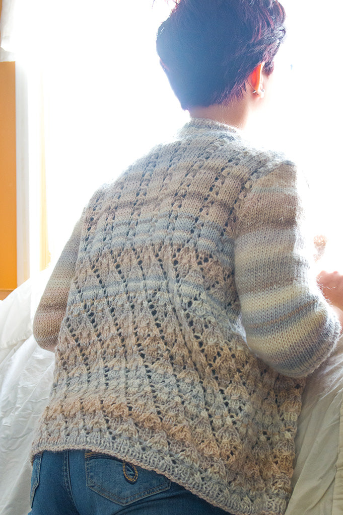 Wrapped in Lace Cardigan by Meghan Jones *Pattern*-Patterns-Meghan Jones-Alpaca Direct