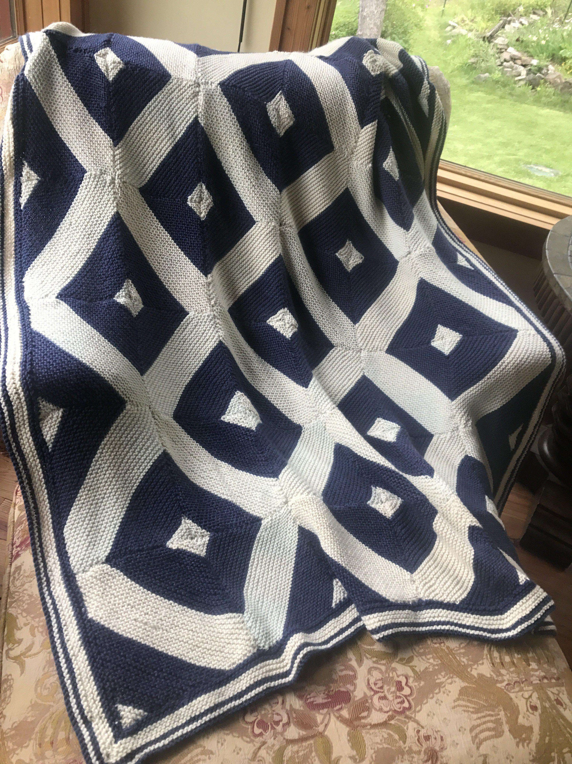 A Thin Blue Line Afghan Kit