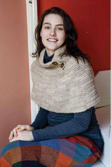 Addilyn Capelet by Elizabeth Smith *Berroco Pattern*-Patterns-Berroco-Alpaca Direct