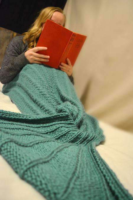 Adult Ariel Mermaid Tail by Knot Enuf Knitting-Patterns-Alpaca Direct-Alpaca Direct