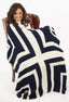 Mitered Square Stadium Blanket by Plymouth - F220-Patterns-Plymouth Yarn-Alpaca Direct