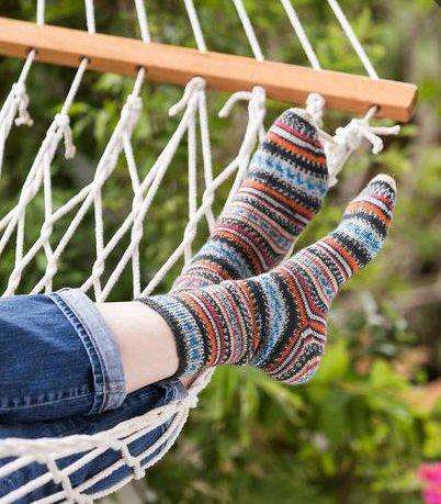 Simple Toe-Up Sock by Churchmouse Yarns and Teas-Patterns-Churchmouse Yarns-Alpaca Direct