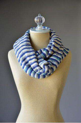 Try Stripe Cowl Designed by Universal Yarn Secondary image