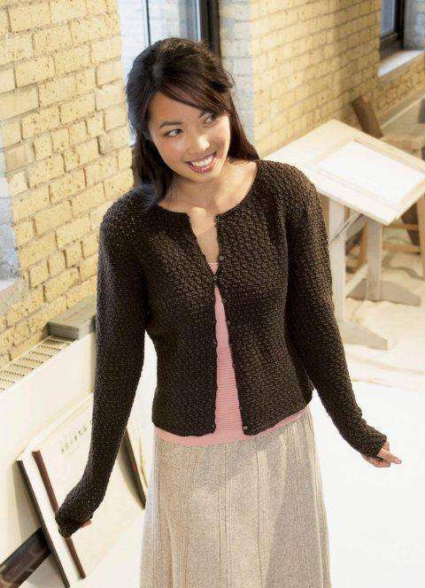 Blue Sky Alpacas Royal Alpaca Royal Cardigan PATTERN ONLY-Patterns-Blue Sky Alpacas-Alpaca Direct