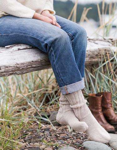 Simple Toe-Up Sock by Churchmouse Yarns and Teas-Patterns-Churchmouse Yarns-Alpaca Direct