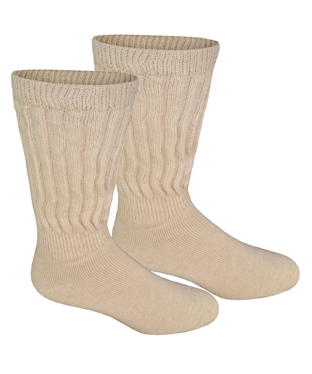 Alpaca Diabetic Socks-Socks-Alpaca Direct-Small-Khaki-Alpaca Direct