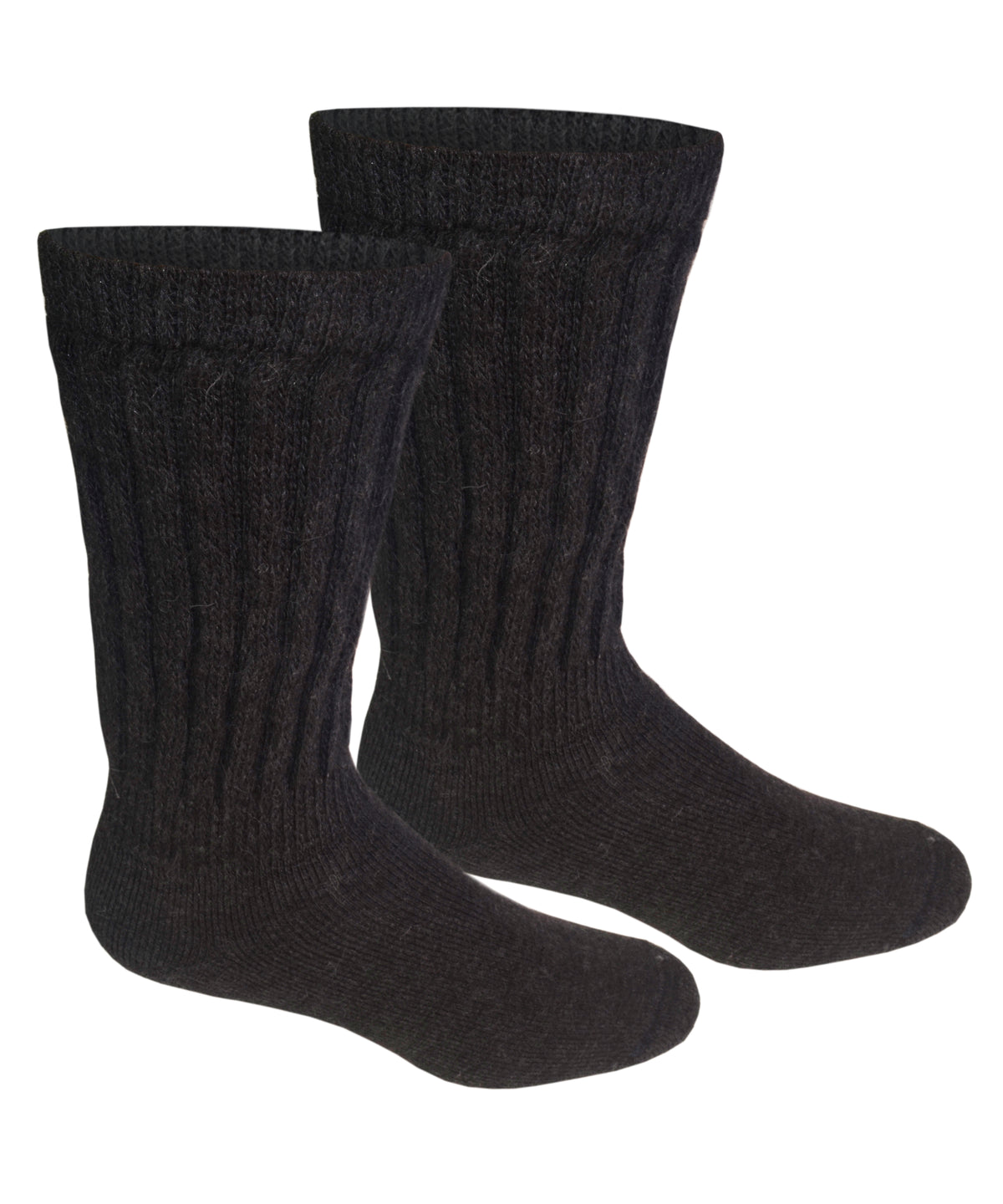 Alpaca Diabetic Socks-Socks-Alpaca Direct-Large-Charcoal-Alpaca Direct