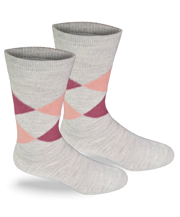 Alpaca Direct - Argyle Dress Socks Grey Alpaca Socks