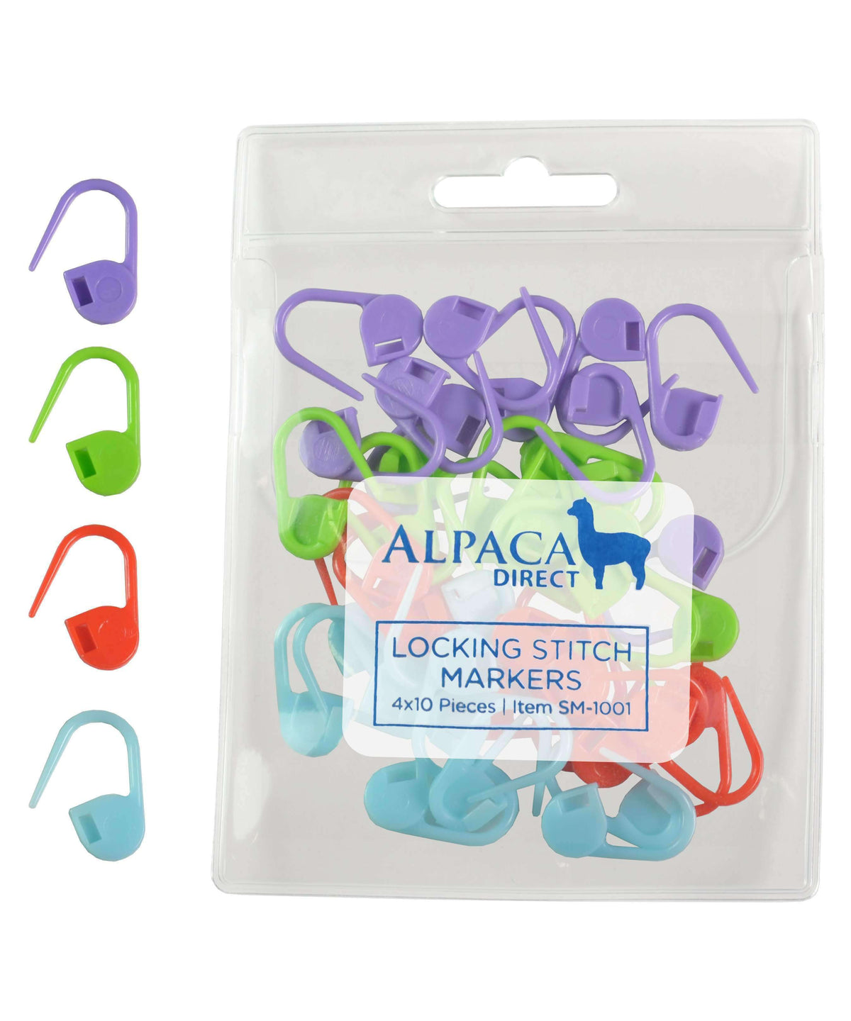 Alpaca Direct 40 Locking Stitch markers-Notions-Alpaca Direct-Alpaca Direct