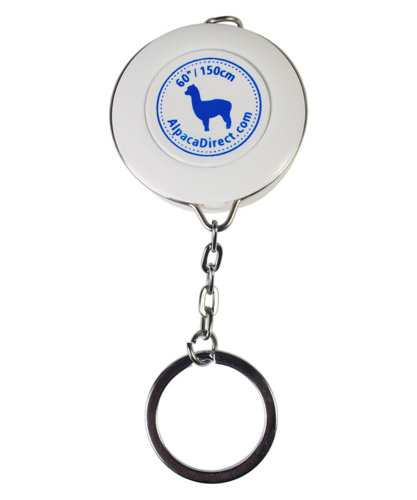 Alpaca Direct 60" Tape Measure with Keychain-Notions-Alpaca Direct-White-Alpaca Direct