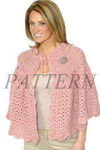 Alpaca Grande Capelet / Cape Pattern-Patterns-Plymouth Yarn-Alpaca Direct