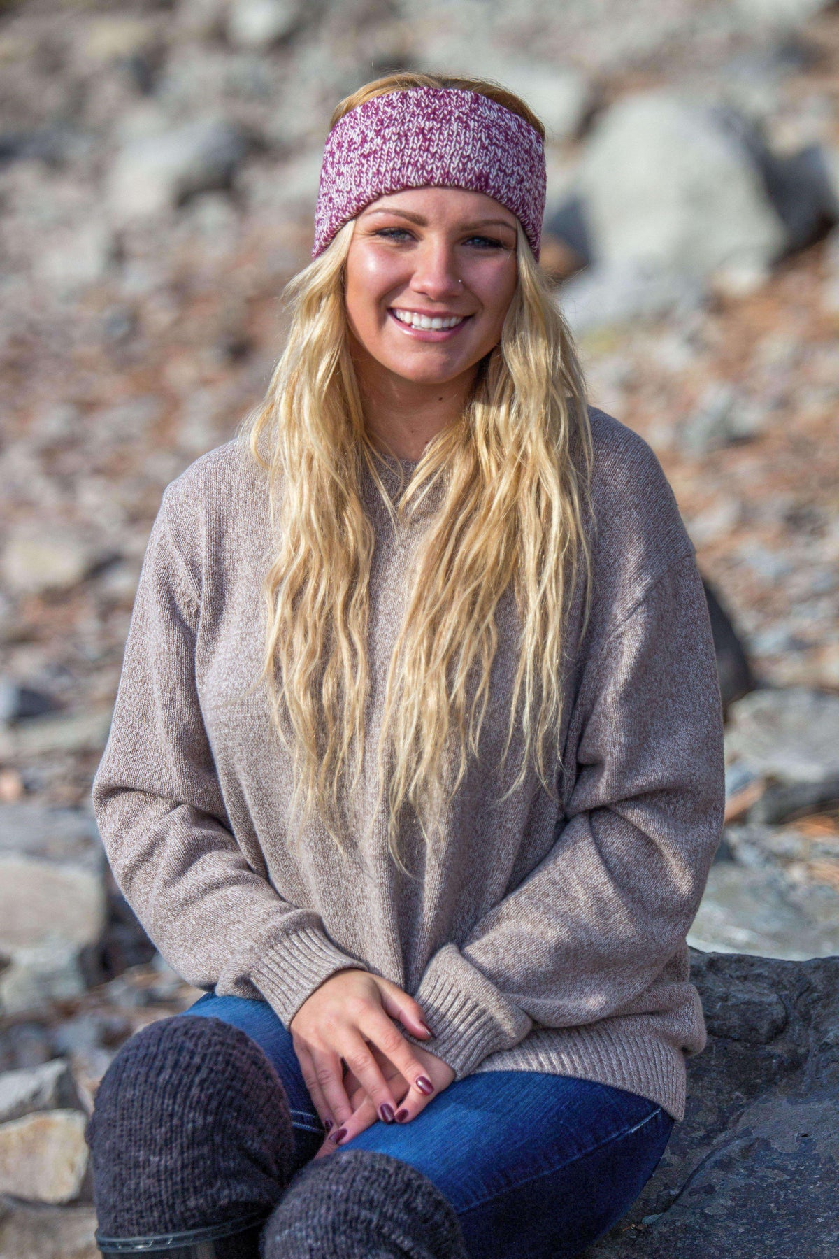 Alpaca Marled Headband-Apparel-Alpaca Direct-Alpaca Direct