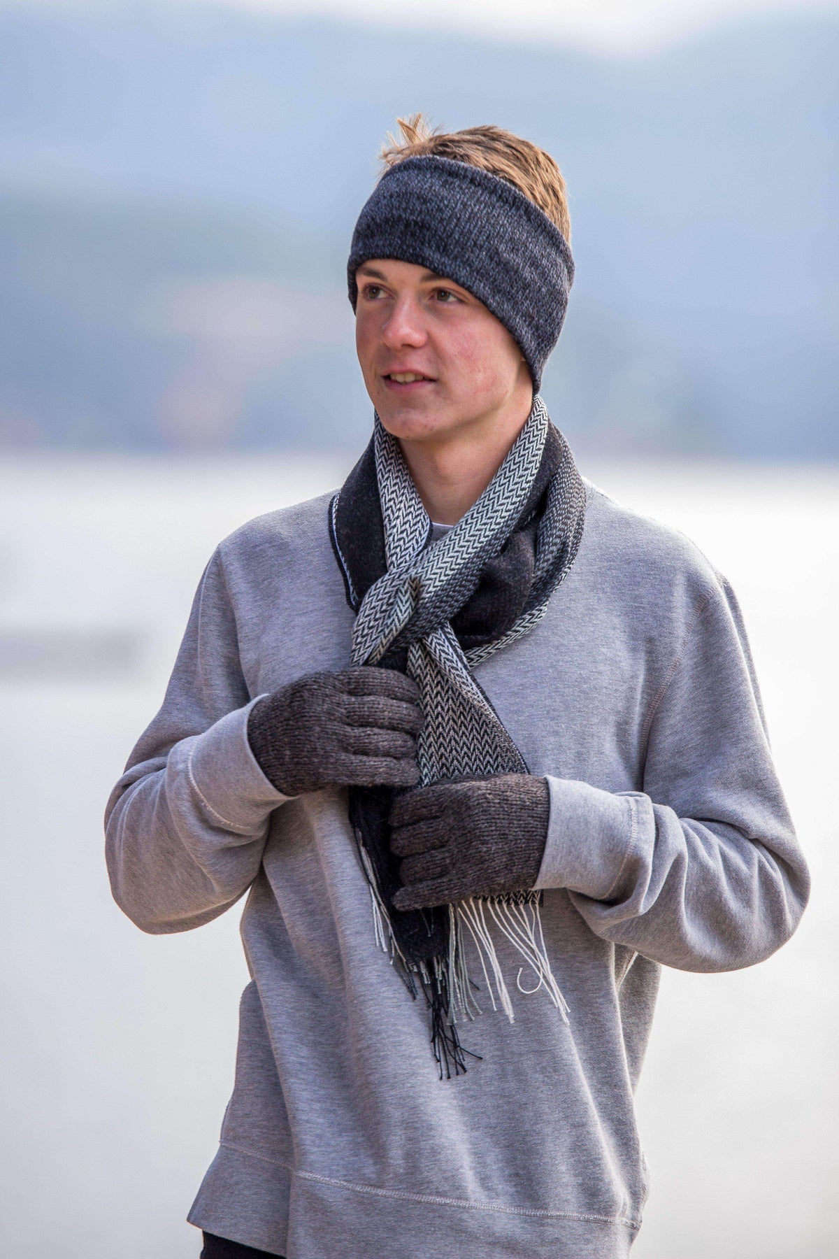 Alpaca Marled Headband-Apparel-Alpaca Direct-Alpaca Direct