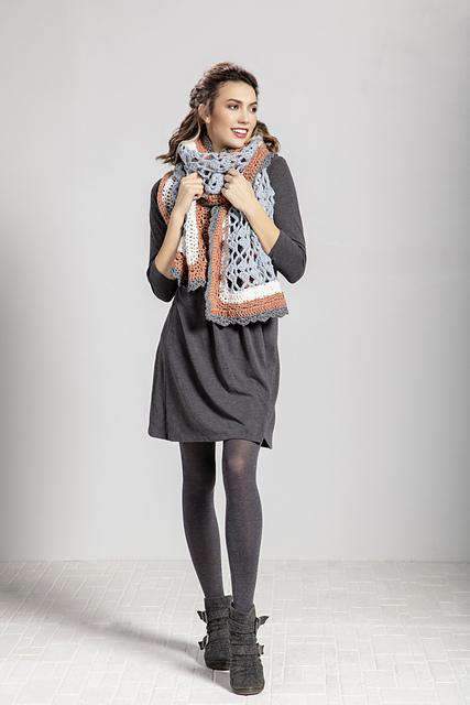 Alpine Wrap by Rachel Brockman-Patterns-Universal Yarns-Alpaca Direct